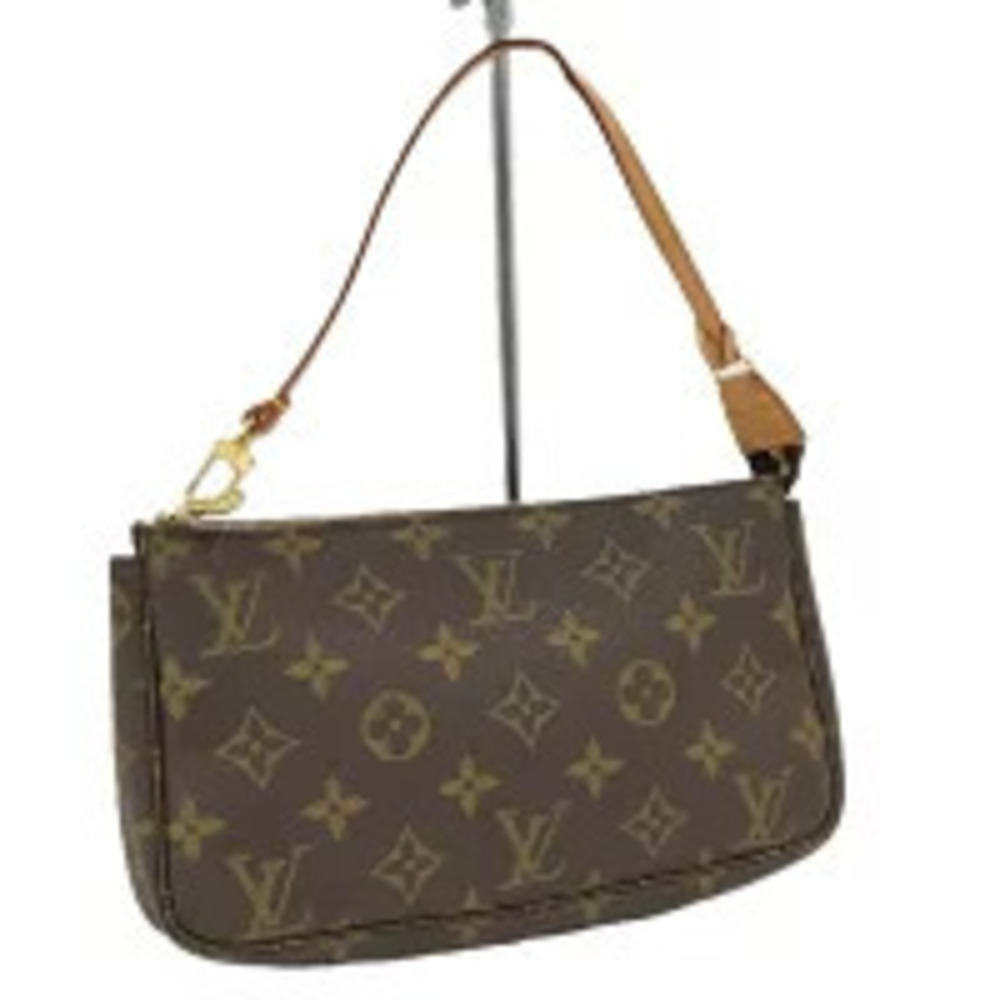 LOUIS VUITTON Pochette Accessoires Accessory Pouch Clutch Monogram